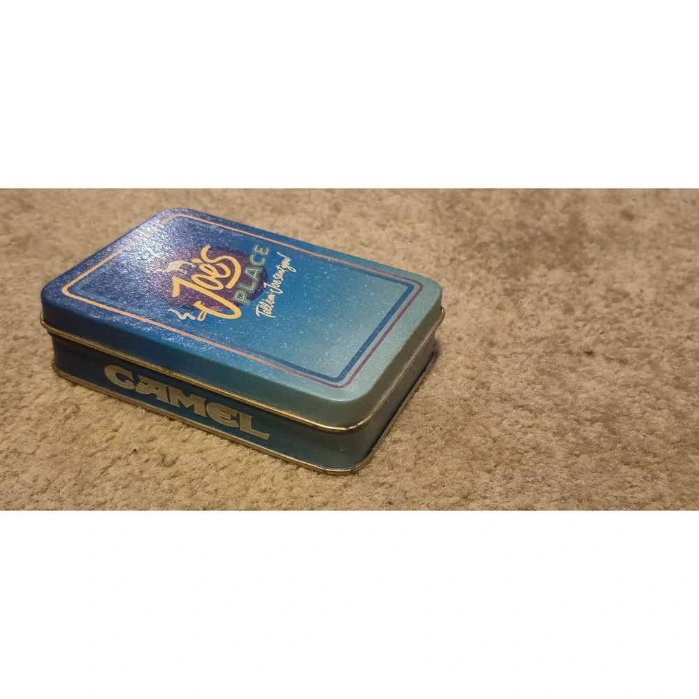 Camel Joe's Place & Hard Pack Playing Cards Tin‎ Lot • 1991 1994 RJRTC